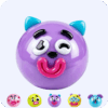 Purple Glasses Face Smushers